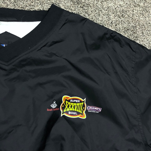 2004 Super Bowl 38 Pullover Windbreaker Size XL - Picture 5 of 8